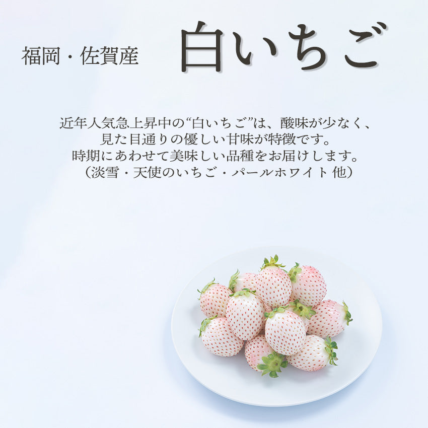 【予約販売】旬のフルーツセットF23（紅白苺・蜜柑）