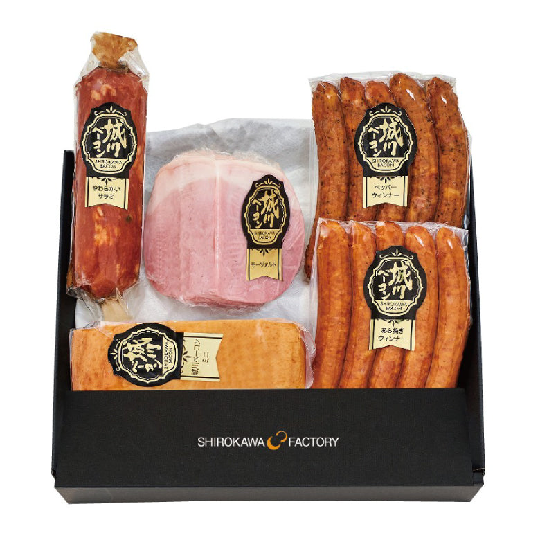 【送料無料】城川自然牧場 新 いろいろな味セット [クール便]