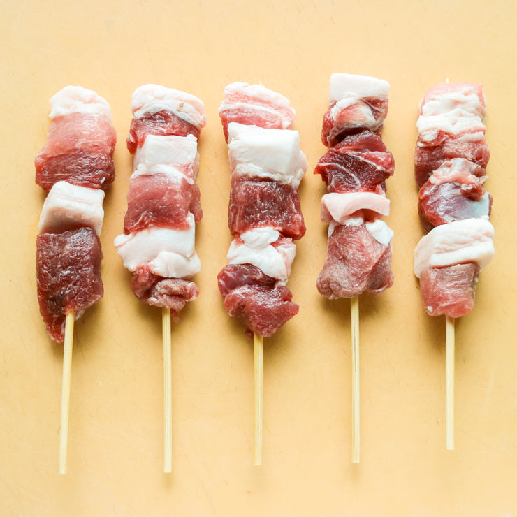 猪肉串(ししにく串/イノシシ/ジビエ/ぼたん) 変わり串 変わり種 メニュー 30g×50本
