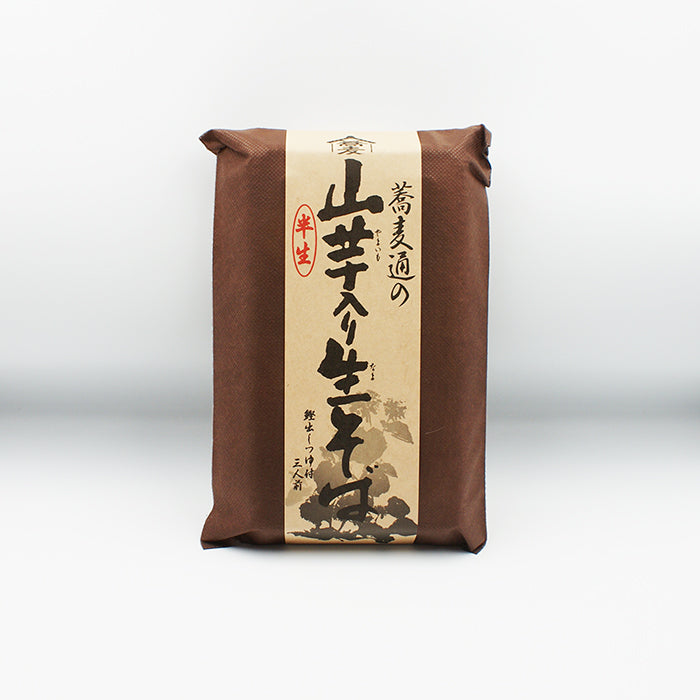 蕎麦通の山芋入りそば 半生つゆ付3人前 信州限定 信州長野のお土産