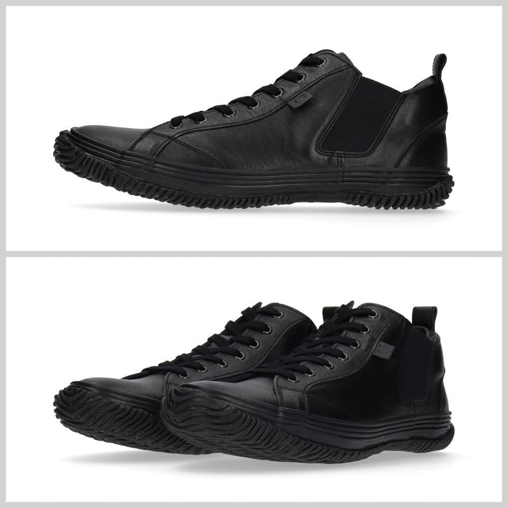 SPINGLE スピングル SP-442】サイドゴアミドルカットスニーカー