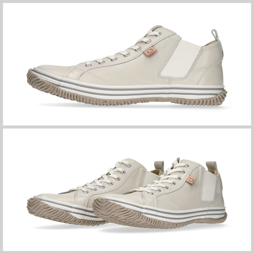 SPINGLE スピングル SP-442】サイドゴアミドルカットスニーカー