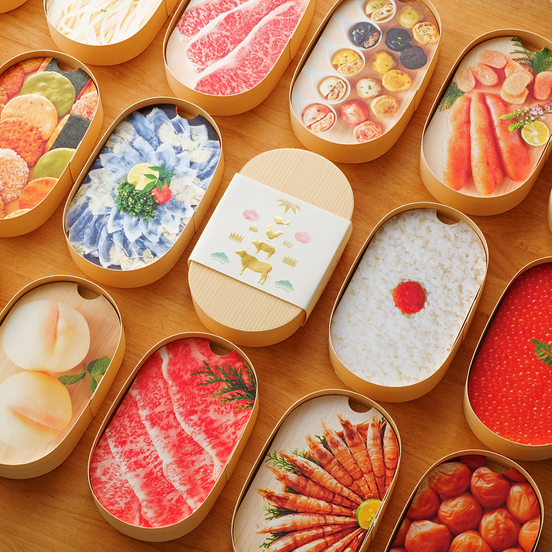 贈りもの弁当「なぎさ」（風呂敷包み）～記憶に残る贈りもの～<47CLUBオリジナル>25A