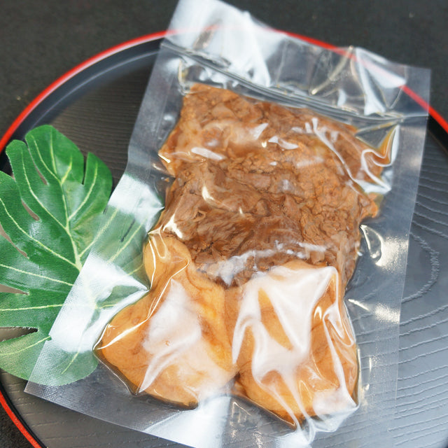 【ごはんの友達・滋賀県代表】〈すぐ食べ〉〈お湯ポチャ〉極上近江牛　すき焼き（滋賀県名物丁字麸入り）  １袋１5０g《冷凍便》