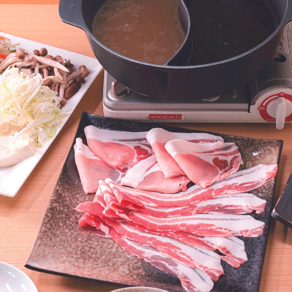 金アグー　しゃぶしゃぶ肉　餃子セット　合計800g（肩ローススライス200g×2　バラスライス200g×2）冷凍【送料無料】