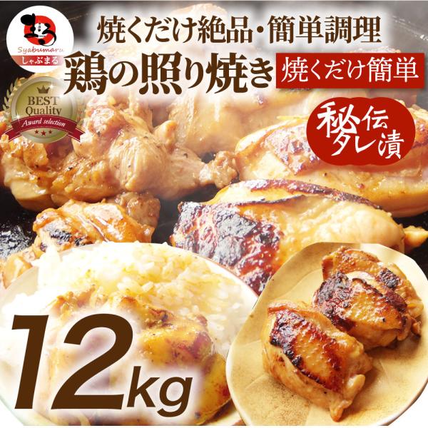 照り焼き チキン 鶏もも 肉 惣菜 クリスマス メガ盛り 3kg 500g×6 焼くだけ ご飯にも お酒にも 冷凍弁当