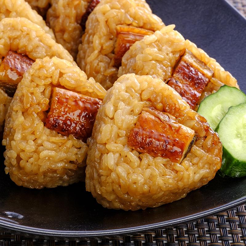 鰻屋が作った、国産鰻入りミニおにぎり (小さい50g) 8個ギフト