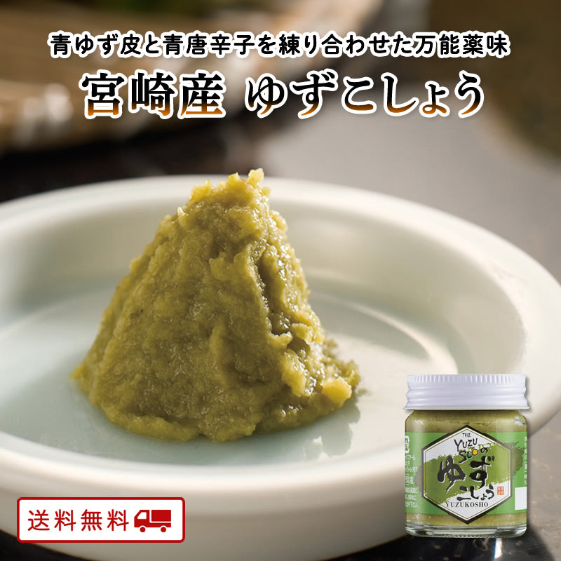 宮崎産 ゆずこしょう YUZUSCO　45g×20本セット【送料無料】【大容量】【産地直送】