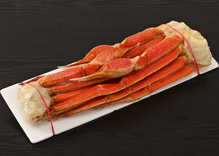 ラストセール【初売り】本ズワイがに脚ボイル 1kg前後(3肩)（送料無料※沖縄は別途）
