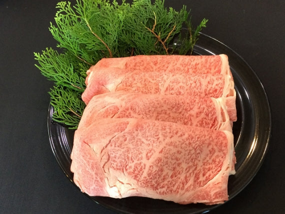 宮崎牛ロースすきやき用　【500ｇ】【約3人前】