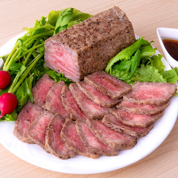 【当店人気№1】 氷見和牛上ローストビーフブロック（400ｇ）[G22]【精肉・肉加工品】
