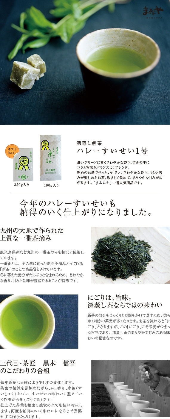 緑茶　　ハレーすいせい１号　平袋タイプ　　　　　　　　　　　　　　　九州産