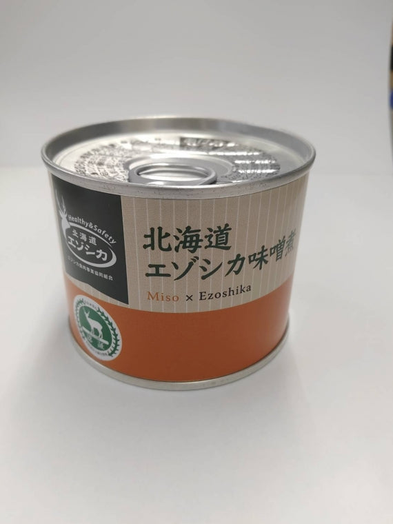 【北海道エゾシカ缶詰】味噌煮　130g