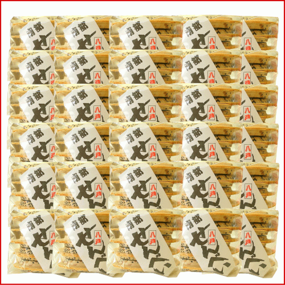 工場直送の南部せんべい　胡麻＆豆ミックス１０枚の３０個セット【無添加・着色料不使用・保存料不使用】