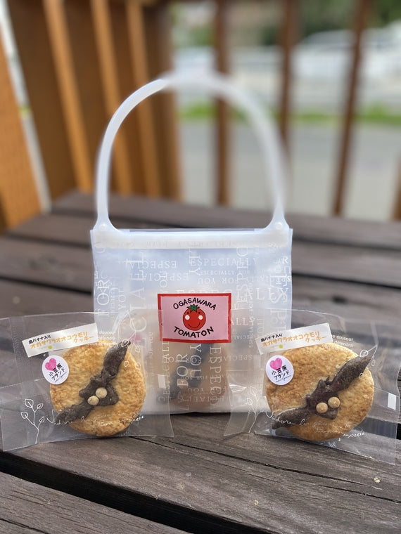 オガサワラオオコウモリクッキー（手提袋　３枚入）--------終売しました----------