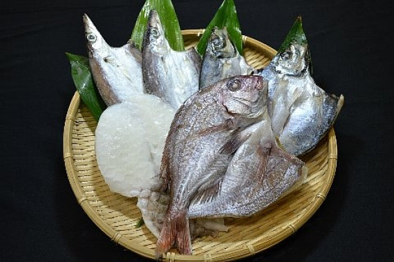 無添加・天日干し【愛媛八幡浜産】ピチピチ朝獲れ鮮魚の一夜干し６枚セット
