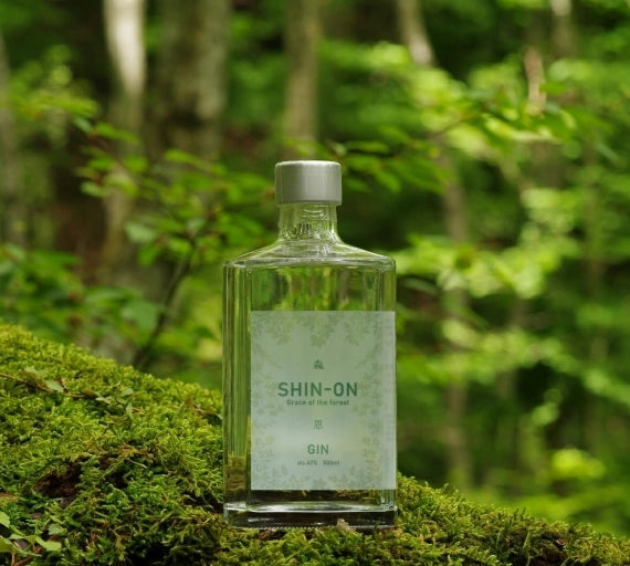 島根ジン森恩（SHIN-ON）500ml　クロモジなど森にある素材を使ったクラフトジン