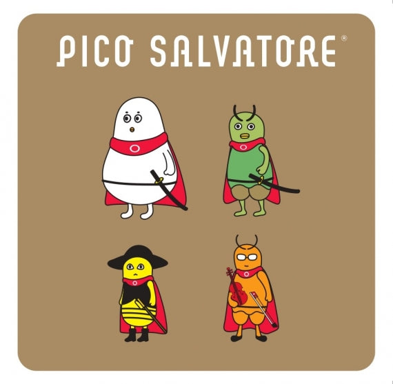 PICO SALVATORE～小さな救世主～　オリジナル缶バッジ＜ホワイト＞