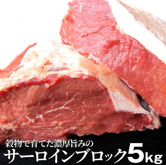 サーロイン ブロック 2kg ステーキ用 赤身 プレゼント リッチな 赤身 贅沢 牛肉