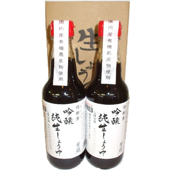 吟醸純生しょうゆ（360ml×2本）