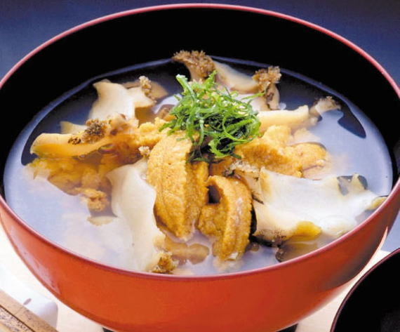 青森八戸のいちご煮スープ（スタンドパック）いちご煮丼も作れます。