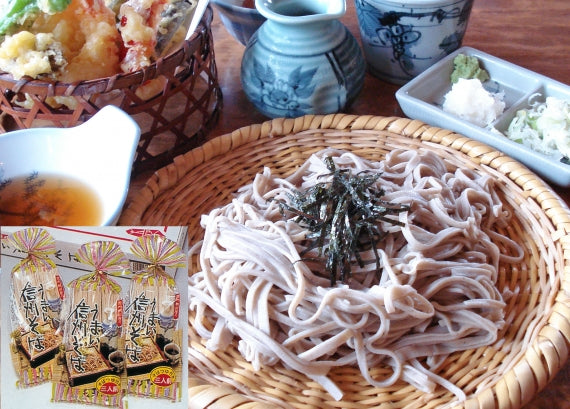 信州そばと野沢菜セット【送料無料】