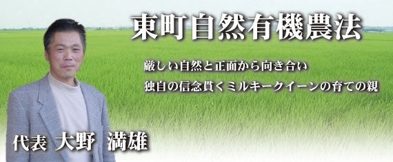 【令和5年産】特別栽培　大野満雄さんのミルキークイーン＜減農薬、無化学肥料＞