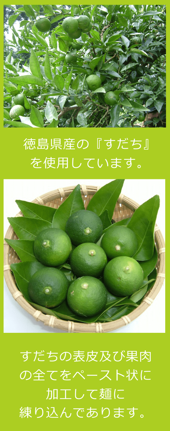 徳島を代表する果実を使用した 【 徳島 すだち冷麺 】 ２食入×３袋