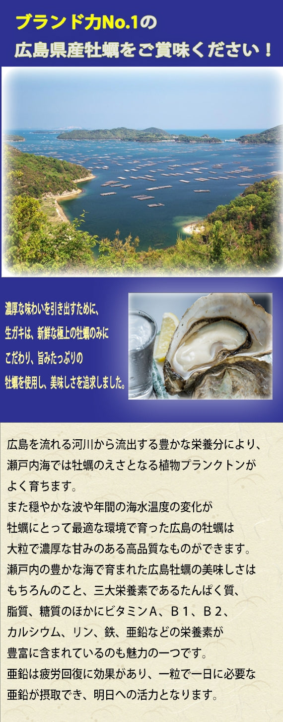 大粒！広島レモンの香りが爽やか！広島県産牡蠣『牡蠣のオイル漬け』2種セット（プレーン＆広島レモン風味）