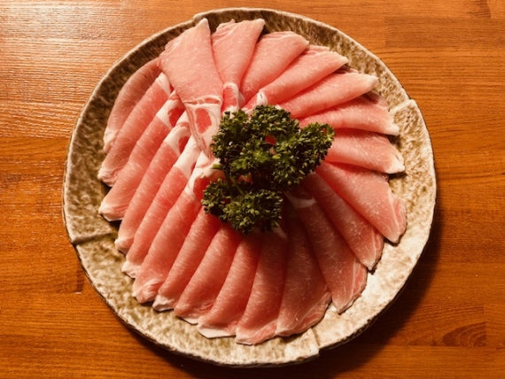 上州麦豚ロースすき焼き・しゃぶしゃぶ用800g