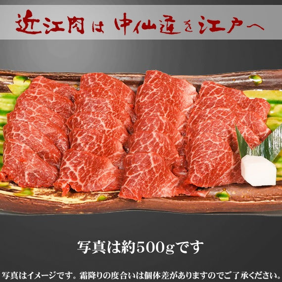 【近江牛の牝牛専門店】赤身焼肉用（モモorカタ）　300g