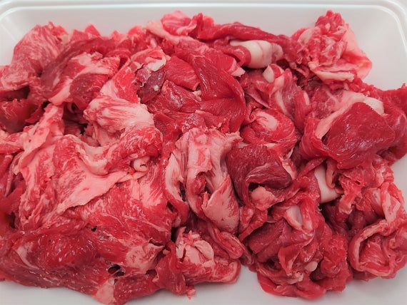 宮崎県産　パイン牛(黒毛和牛)牛コマ肉　1.5kg(300g×5)