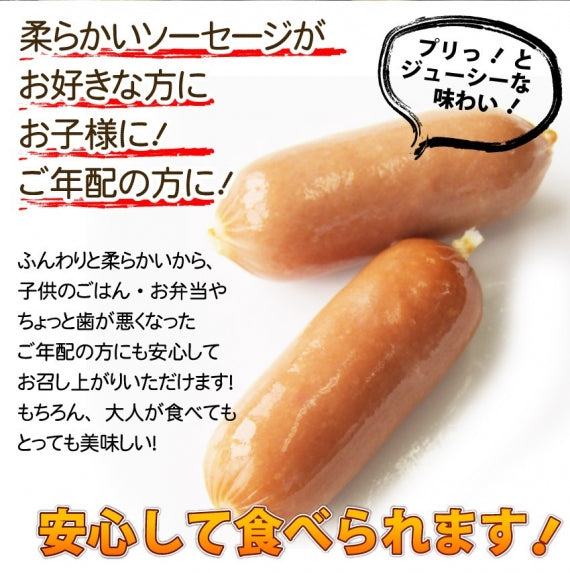 ソーセージ ウインナー 訳あり 惣菜 クリスマス ポーク メガ盛り 1kg 豚肉 豚 ふんわり おつまみ お弁当 弁当 朝食