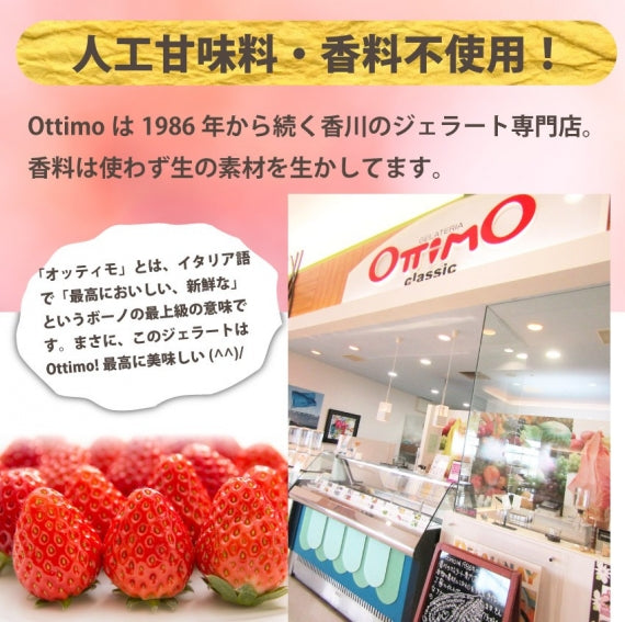 生 ジェラート バナナ 選べる ottimo オッティモ スイーツ アイスクリーム アイス お歳暮 ギフト 食品 プレゼント 女性 男性 お祝い 新生活