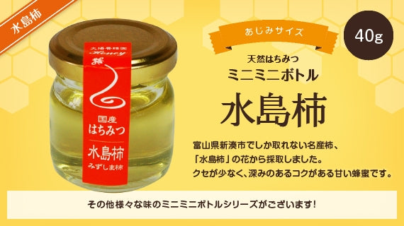 水島柿ハチミツミニミニボトル （40g）
