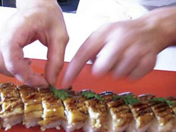 京の穴子棒寿司12巻