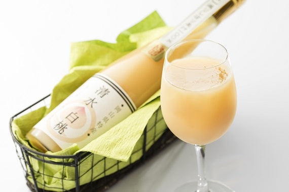 翠果撰　岡山清水白桃ドリンク　果汁60％ 200ml×2本　化粧箱入り【酒・ジュース・飲料】