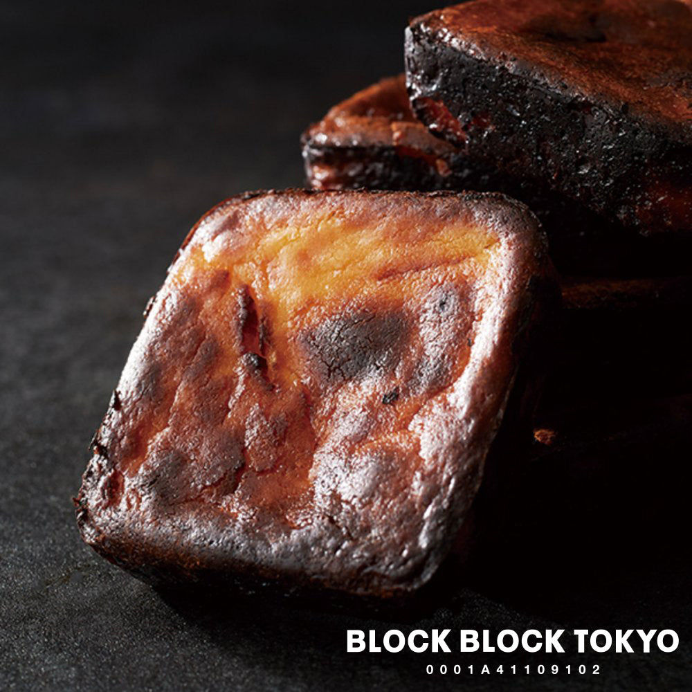 BLOCK BLOCK TOKYO バスクチーズケーキ／Basque Burnt Cheese Cake（ベーシック）４個