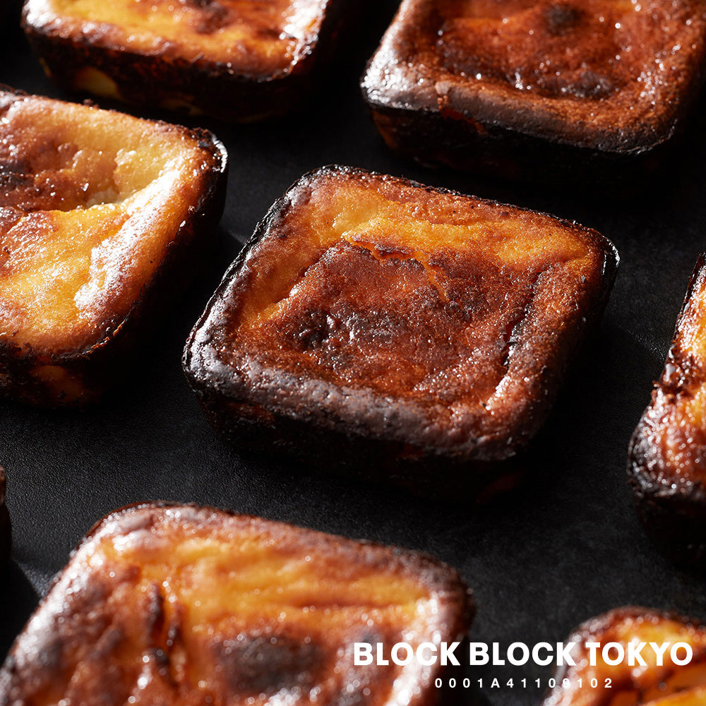 BLOCK BLOCK TOKYO バスクチーズケーキ／Basque Burnt Cheese Cake（ベーシック）４個