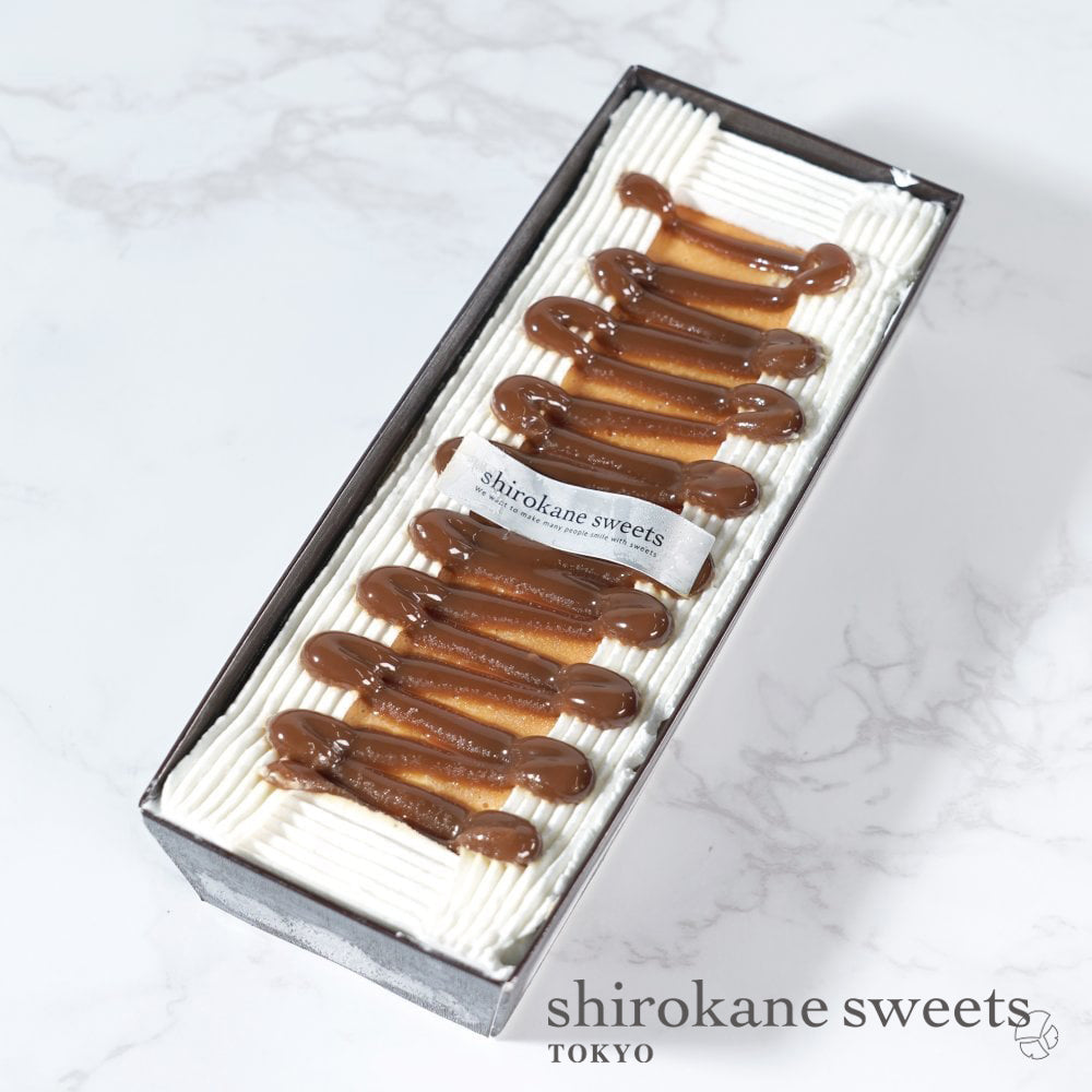 shirokane sweets TOKYO 白金プレミアムアイスケーキ（白金プリン）／sweets jewelry box（feeling of fun）