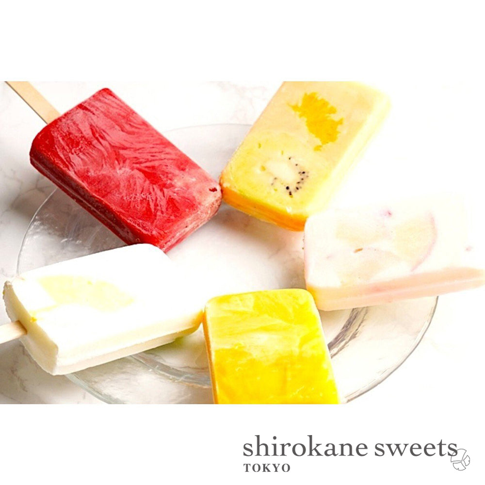 shirokane sweets TOKYO プレミアムフルーツアイスキャンディ　夏のフレッシュフルーツアソート／白金スイーツ（シロカネスイーツ）
