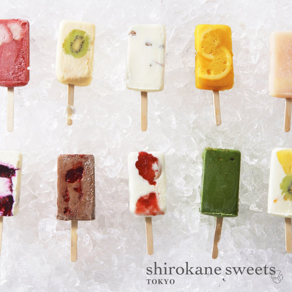 shirokane sweets TOKYO プレミアムフルーツアイスキャンディ　夏のフレッシュフルーツアソート／白金スイーツ（シロカネスイーツ）