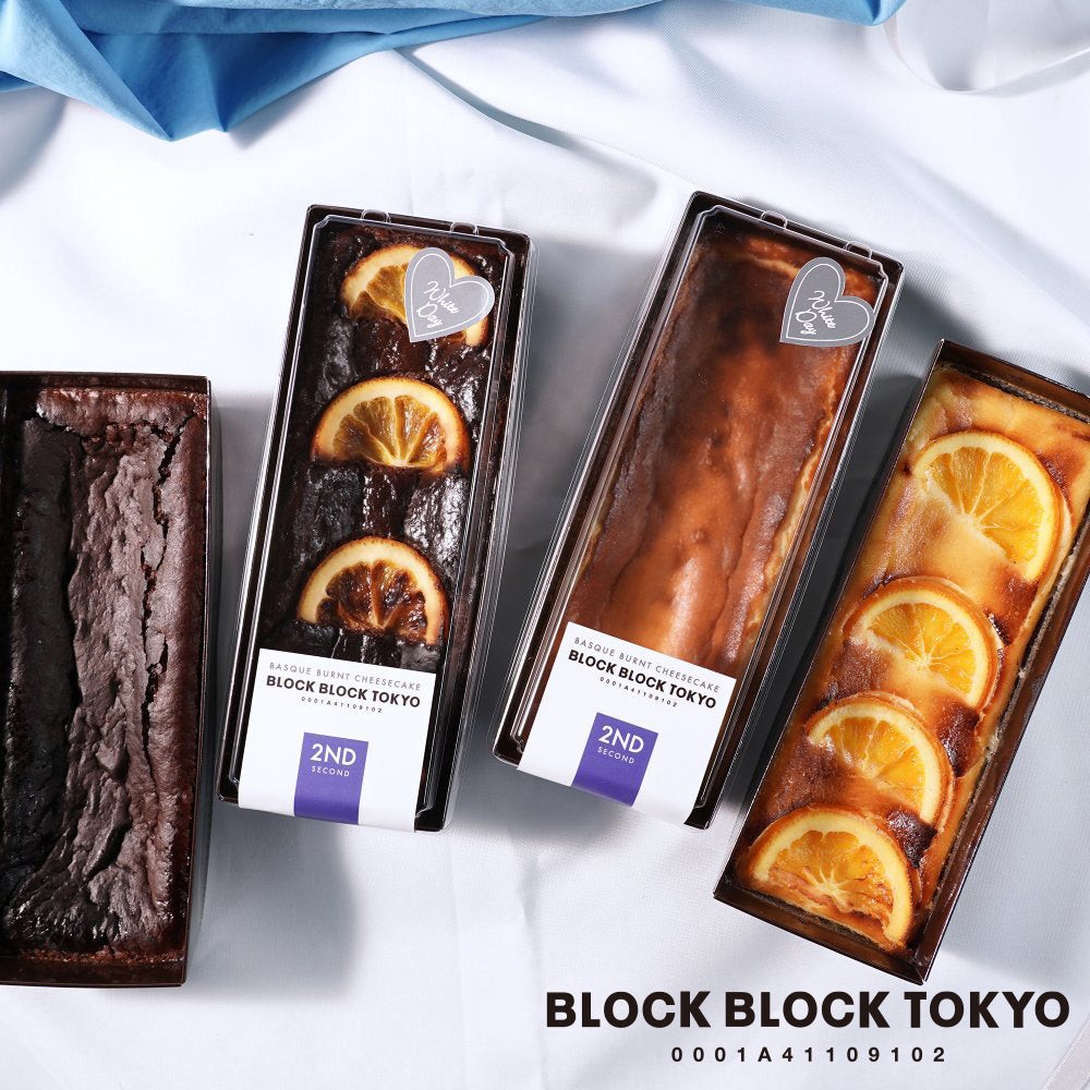 BLOCK BLOCK TOKYO 2ND　バスクチーズケーキ（ショコラオレンジ）
