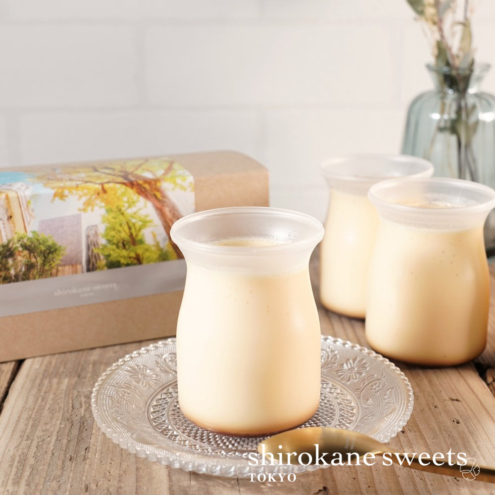 shirokane sweets TOKYO 白金プラチナプリン（６個入）／白金スイーツ（シロカネスイーツ）