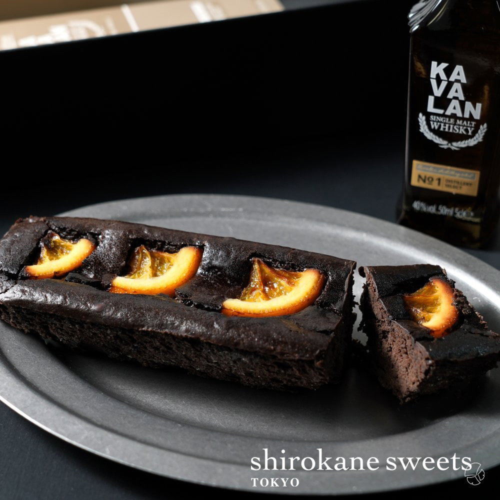 KAVALAN x shirokane sweets TOKYO Chocolat Orange Cheesecake au KAVALAN -Distillery Select No.1-／白金スイーツ（シロカネスイーツ）