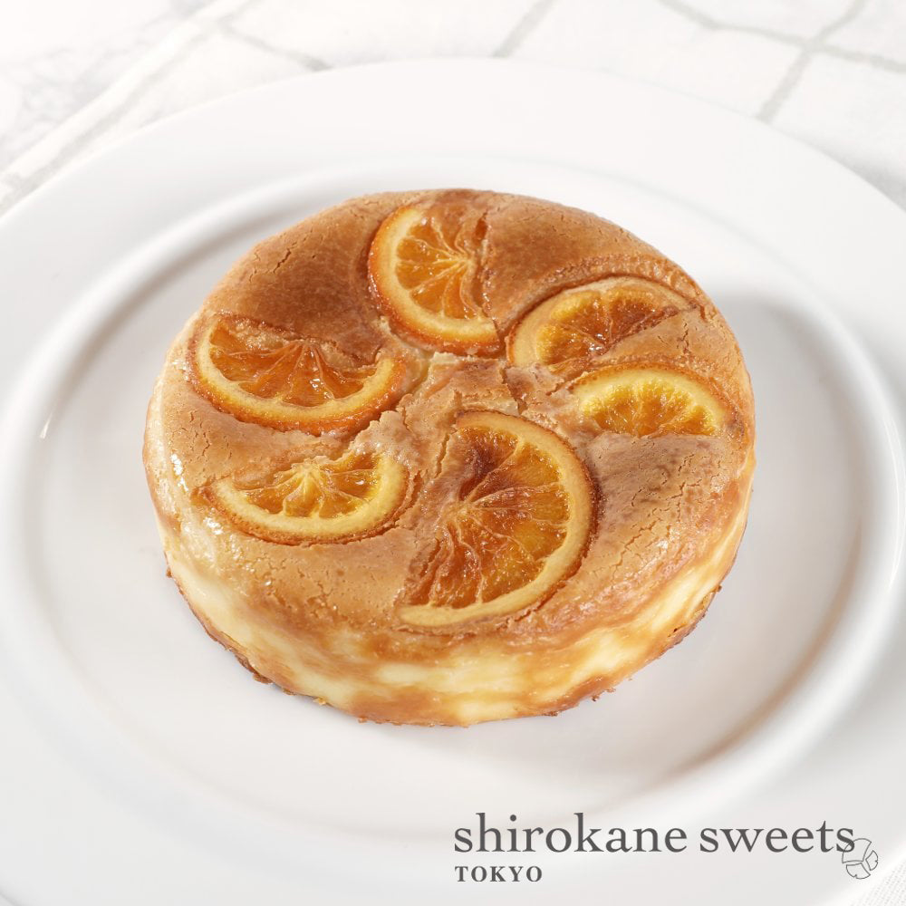 shirokane sweet TOKYO　白金ベイクドチーズケーキ（オレンジ））／白金スイーツ（シロカネスイーツ）
