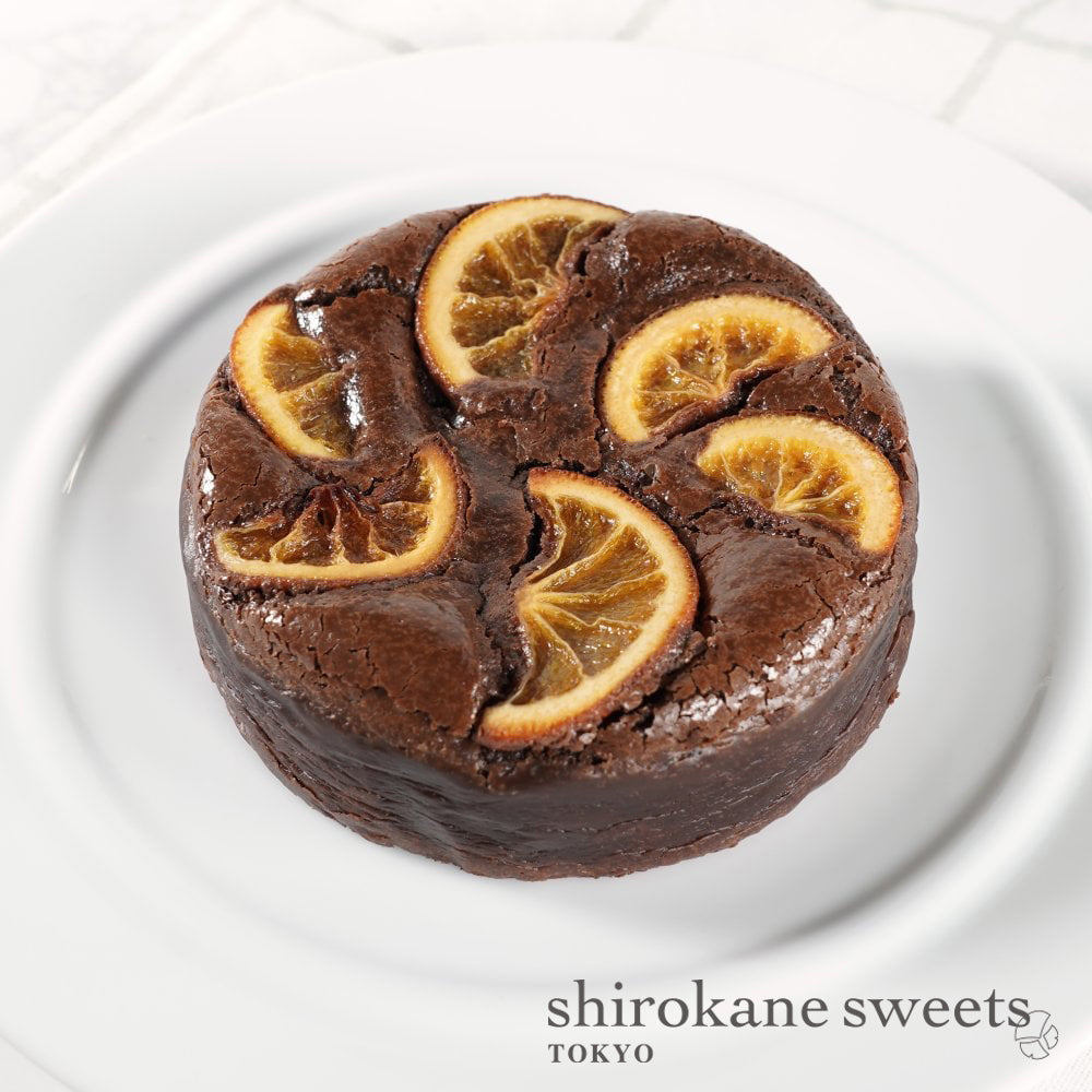 shirokane sweet TOKYO　白金ベイクドチーズケーキ（ショコラオレンジ））／白金スイーツ（シロカネスイーツ）