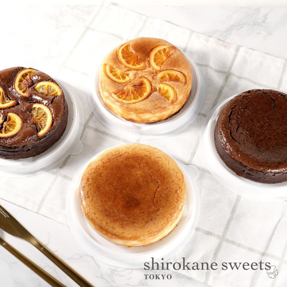 shirokane sweet TOKYO　白金ベイクドチーズケーキ（ショコラオレンジ））／白金スイーツ（シロカネスイーツ）