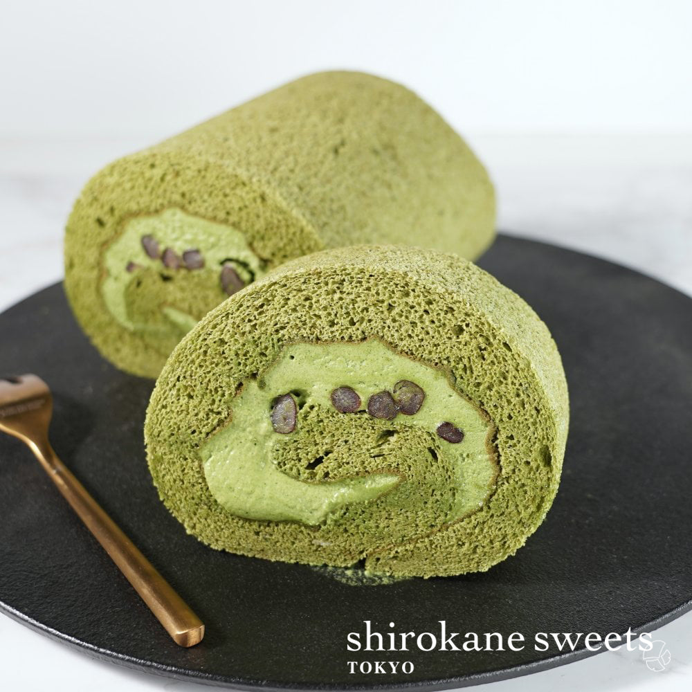shirokane sweets TOKYO 抹茶のプレミアムロールケーキ