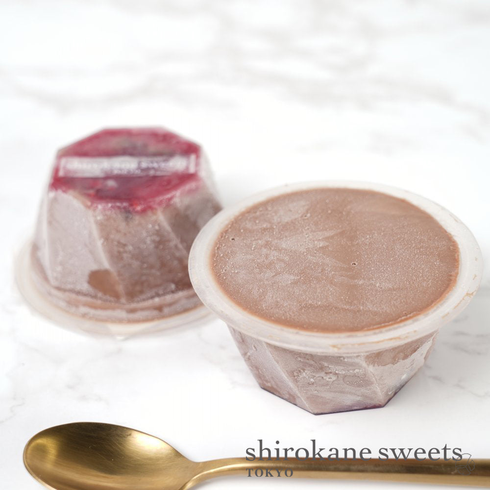 shirokane sweets TOKYO プレミアムカップアイス（ガトーショコラフランボワーズ）／白金スイーツ（シロカネスイーツ）